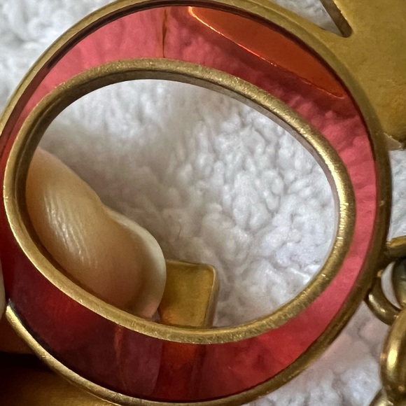 LOUIS VUITTON Initial Idylle Bag Blossom Charm Gold Pink M61020 - Picture 3 of 4